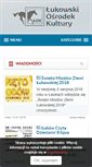 Mobile Screenshot of lok.lukow.pl