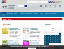 Tablet Screenshot of lok.lukow.pl