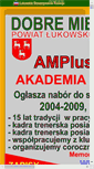 Mobile Screenshot of akademia.lukow.pl