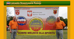 Desktop Screenshot of lukow.org.pl